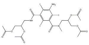 5-Amino-N,N'-bis[2,3-bis(acetyloxy)propyl]-2,4,6-triiodo-N-methyl-1,3-benzenedicarboxamide